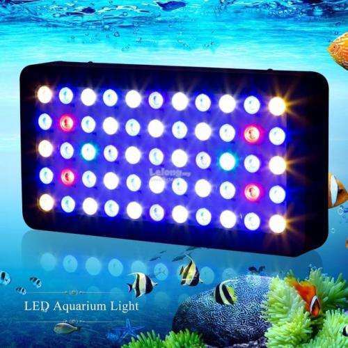 Luz de acuario de 165W para peces de arrecife de coral