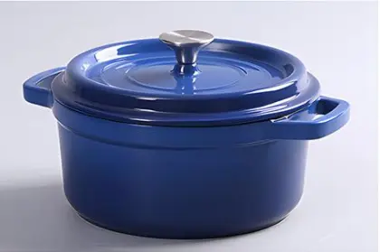 Cooking Pot: Casserole, Non-Stick Porridge, Enamelled Cast Iron Dutch Oven for Stew