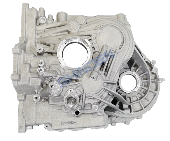 Prototype de transmission hybride de coulée de sable personnalisée