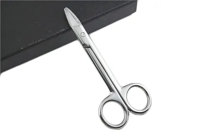 Eyebrow trimming scissors stainless steel