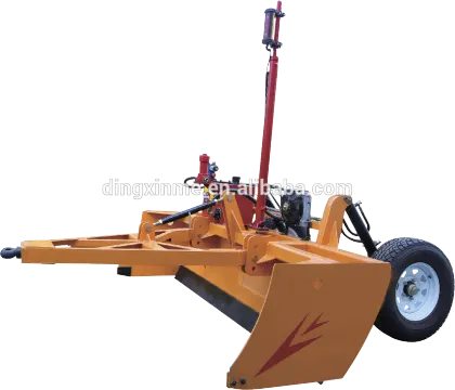 High efficiency agricultural laser land leveler