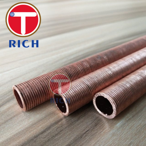 Copper Alloy Steel Enhanced Evaparation Low Fin Tube