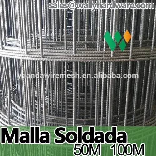 MALLA SOLDADA 6X6 PRECIO