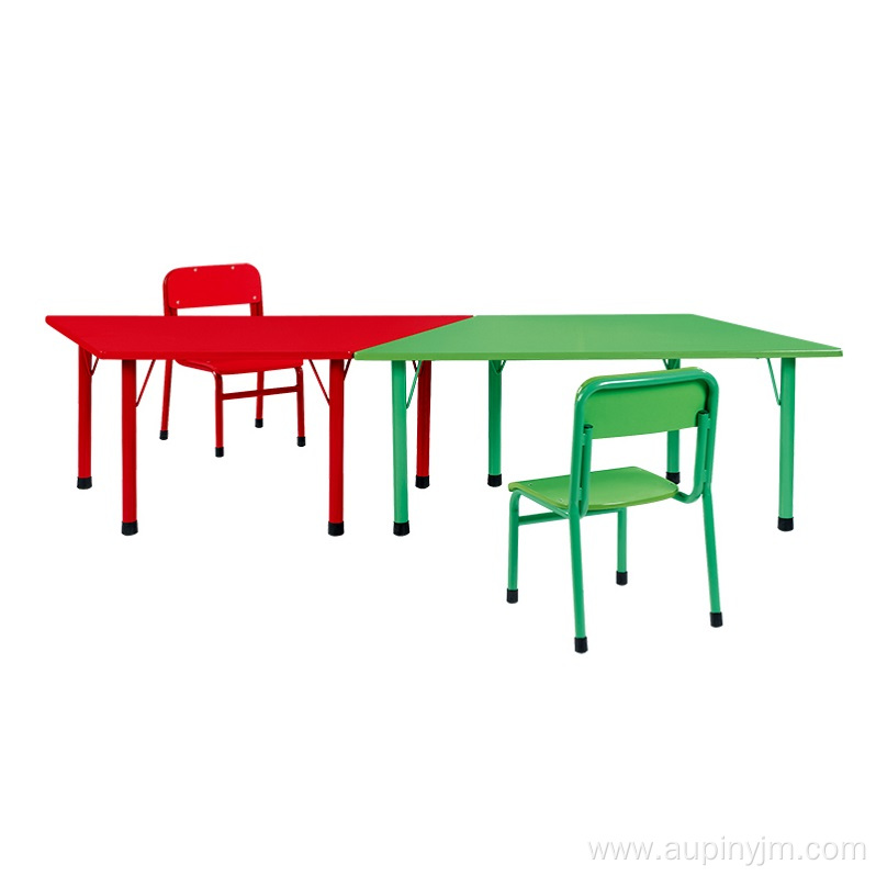 Metal Kids Furniture For School Student Desk Chair