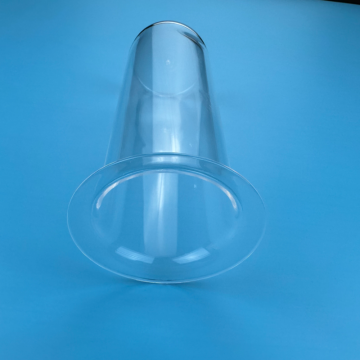 Herramientas de cuarzo de laboratorio de alta calidad personalizadas: matraces de vidrio transparente y vasos en varios tamaños
