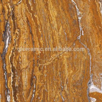 Full polished glazed 800x800mm porcelain golden tile