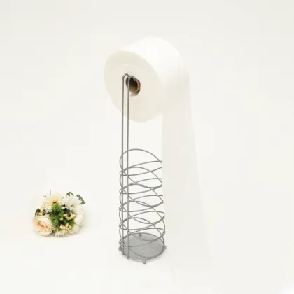 Toilet Paper Holder Stand Bathroom Paper Storage