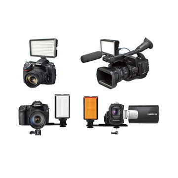 Pro LED Bulb with Video/Photo Light, Suitable for All Cameras