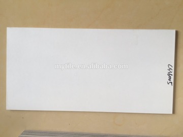 Top Quality 30*60 cm pure white ceramic wall tile