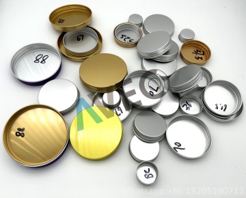 aluminum screw caps full sizes range