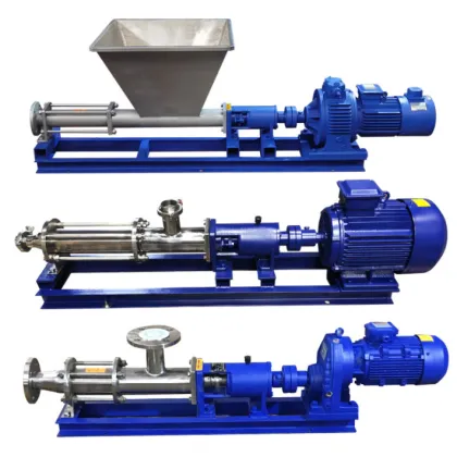 Factory Direct Low Price Industrial Stainless Steel Food Grade Vacuum Suction Mono Screw Pump
