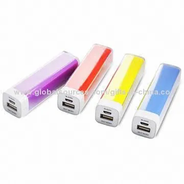 Portable Power Banks for Mobile Phones, with 2,200mAh Capacity, Grade-A Battery