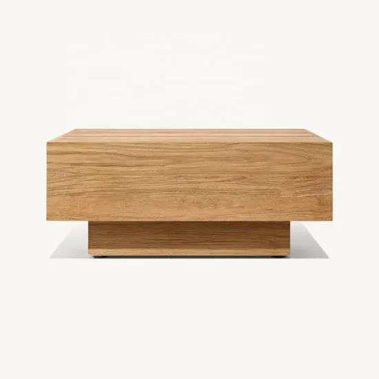 High Quality Modern Teak Outdoor Garden Coffee Table