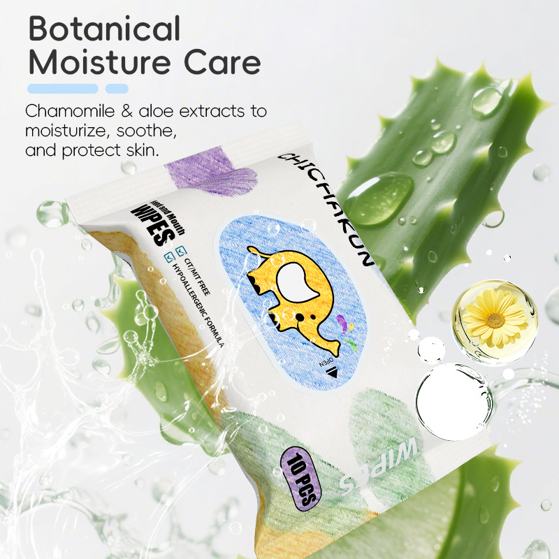 hand and mouth wipes