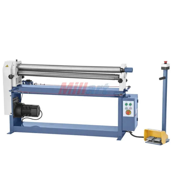 ESR 1300x1.5: Simple to Operate Electric Slip Roller Machine for Sheet Metal Rolling