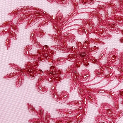 High Quality Heavy Industry Embroidery Hanfu Qipao Fabric