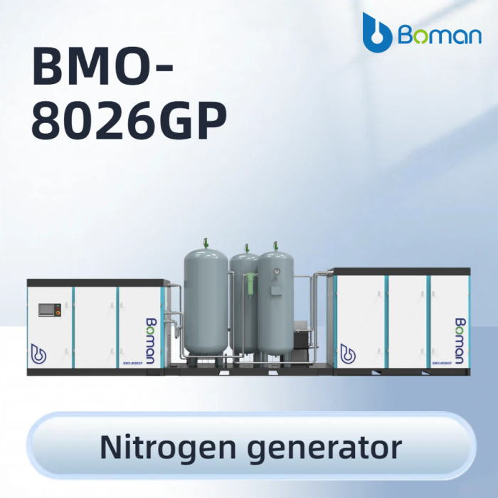Sistema de producción de nitrógeno BMO-8026GP de 80000 vatios