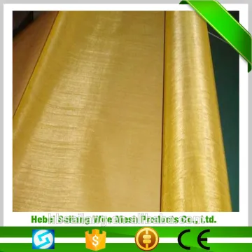 Copper alloy decorative wire mesh emi shielding fabric copper mesh