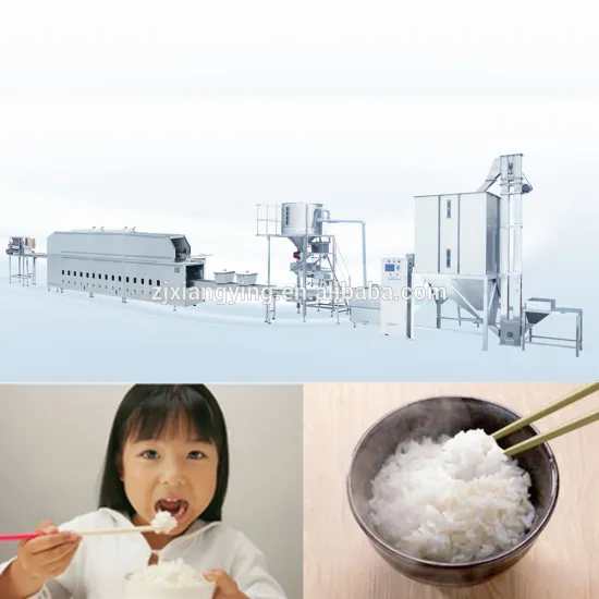XYCF-450 Food processing machine rice cooking line/producing machine