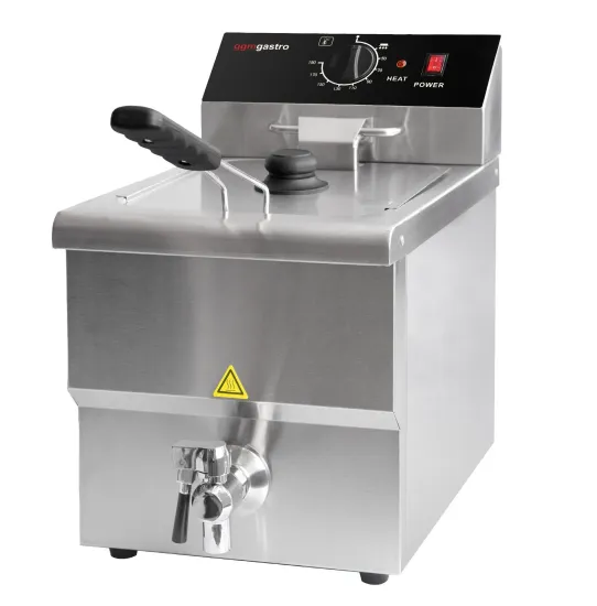 Stainless Steel Double Tanks Deep Fryer 6L+6L Deep Fryer Electric Commercial Deep Fryer Efmh8