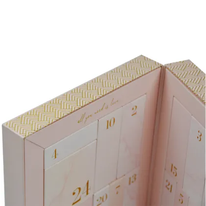 Empty Beauty Recycle Material Sustainable Advent Calendar