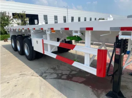 Container Flatbed Semi Truck Trailers