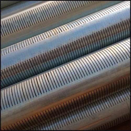 Oil exploration slotted pipe