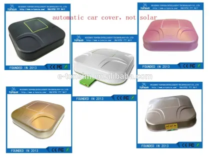 Automatic Car Cover Clear Plastic Waterproof Car Covers folding garage car cover