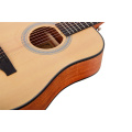 Solid top mini acoustic guitar