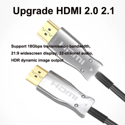 Long Distance Portable External Monitor AOC Cable 2.1 - 15ft to 300m 2K/4K/8K Support