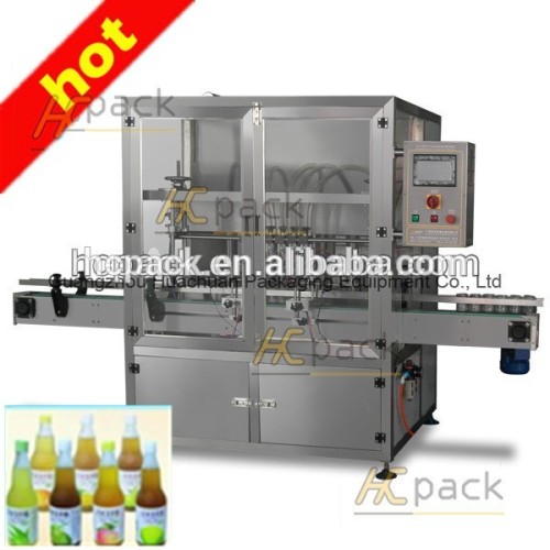 Four heads full-automatic mango juice filling machines from China supplier