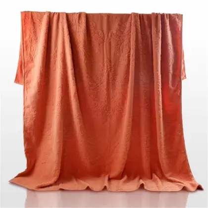 Pure Cotton Towel Blanket Ultra Soft Blankets