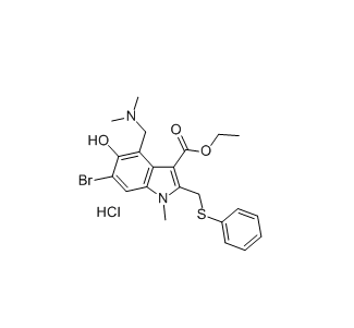 Virus Anti-Influenza Dadah Arbidol Nombor Cecair Hidroklorida 131707-23-8