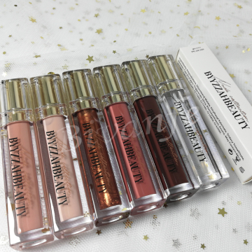 Custom Logo Shimmer Liquid Lip Gloss - 70 Colors, Private Label, Glitter Lipgloss