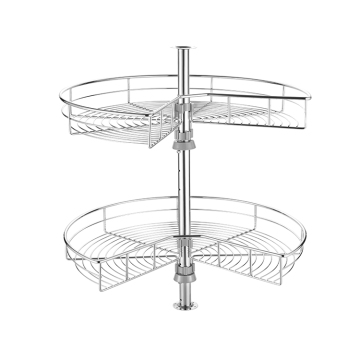 270 Circle Lazy Susan Kitchen Wire Revolving Basket