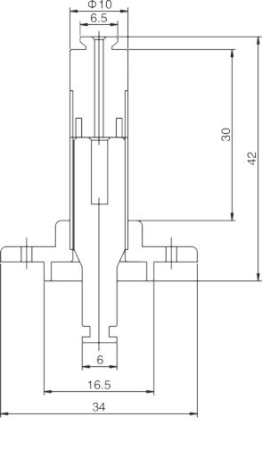 Dimension of BAPC310030010 Armature Assembly: