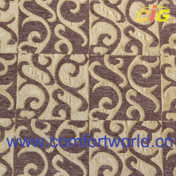 jacquard chenille upholstery fabric