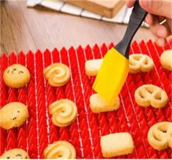 Silicone Non-stick Healthy Cooking Baking Mat Red