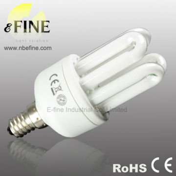 energy saving lamp 4U 15W E14 T3