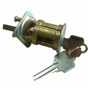 Rim Cylinder, Made of Solid Brass, Available in Various Finishes