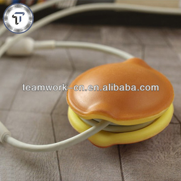 Promotional new design turtle shell earphone cable winder