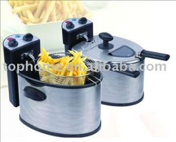 2.5L stainless steel deep fryer