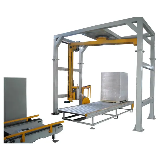 Fully Automatic Pallet Film Stretch Wrapping Machine with Optional Conveyor
