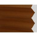 Motorised pleated door curtain blinds day night shades