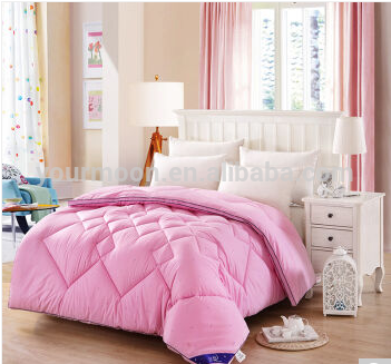 100% cotton anti bacterial and anti mite bed comforter duvet insert