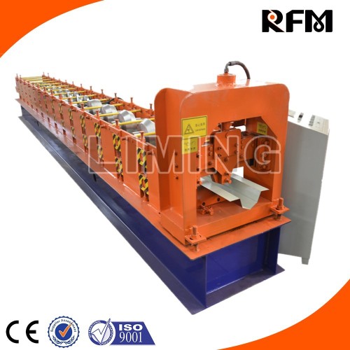 High-efficiency ridge cap roll formin machine