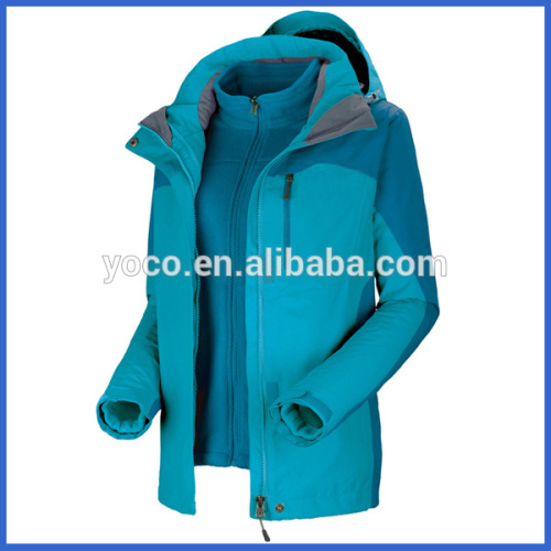 2 in 1 ski clothing parkas winter jacket women
