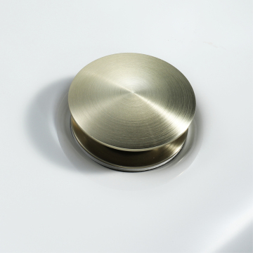Brushed Gold Pop up Drain Bathroom Basin Drain