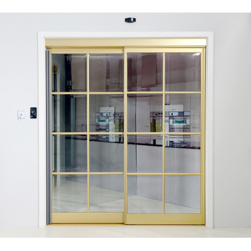 Automatic Sliding Doors with Interactive Door Leaves