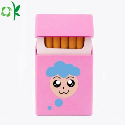 High Quality Cartoon Silicone Cigarette Case Wholesale